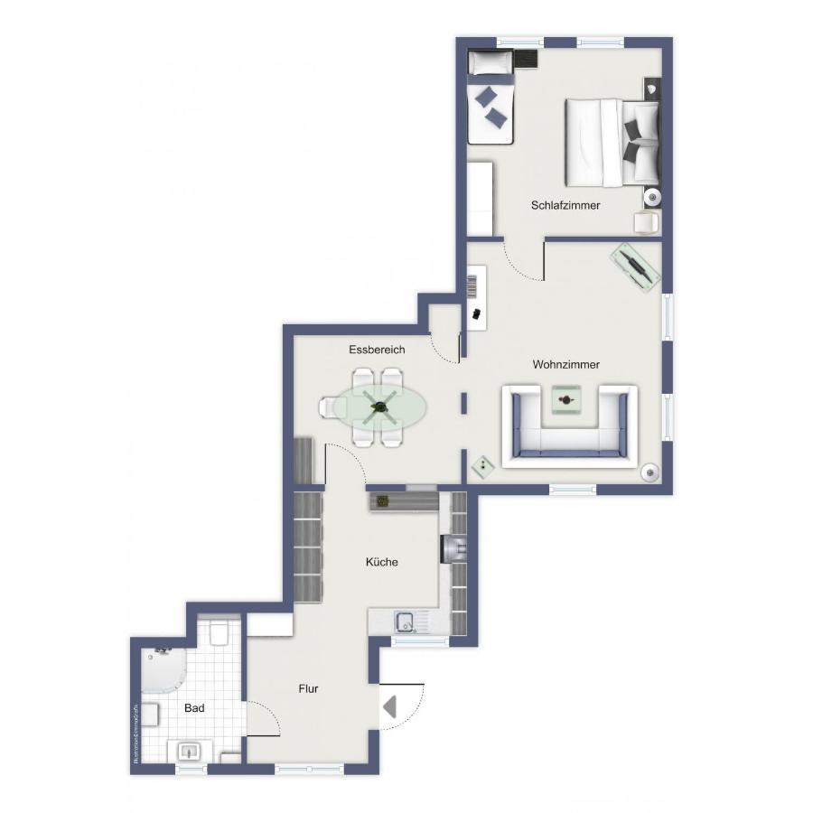 Haus Alexandra Wohnung 01 Кюлунгсборн Екстер'єр фото